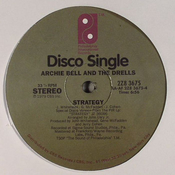 McFadden & Whitehead / Archie Bell And The Drells* : Ain't No Stoppin' Us Now / Strategy (12", RE)