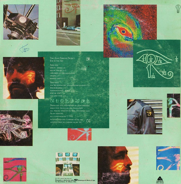 The Alan Parsons Project : Eye In The Sky (LP, Album)