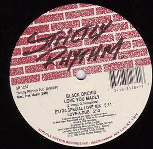 Black Orchid (3) : Love You Madly / Rockin-N-Rhythm (12")