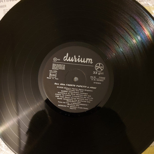 Fausto Papetti : 1a Raccolta (LP, Album, RE)