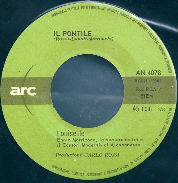 Louiselle : Il Pontile (7", Mono)
