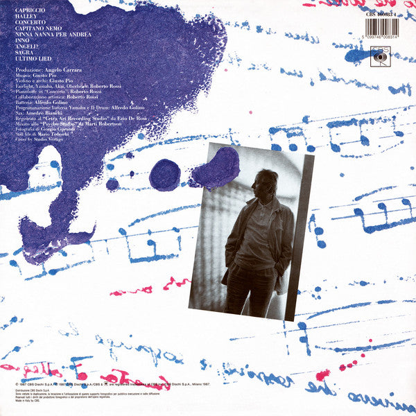 Giusto Pio : Note (LP, Album)