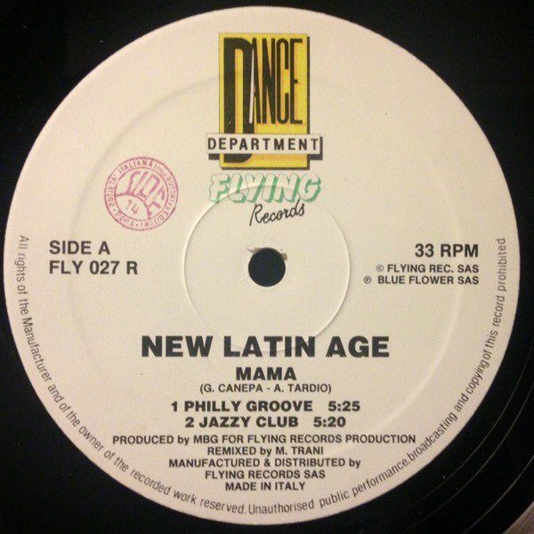 New Latin Age : Mama (Remixes) (12")