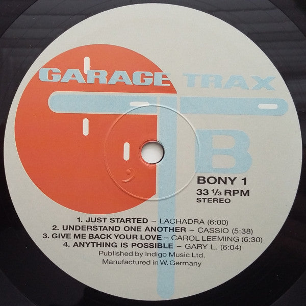 Various : Garage Trax 1 - The Sound Of New York Garage (LP, Comp)