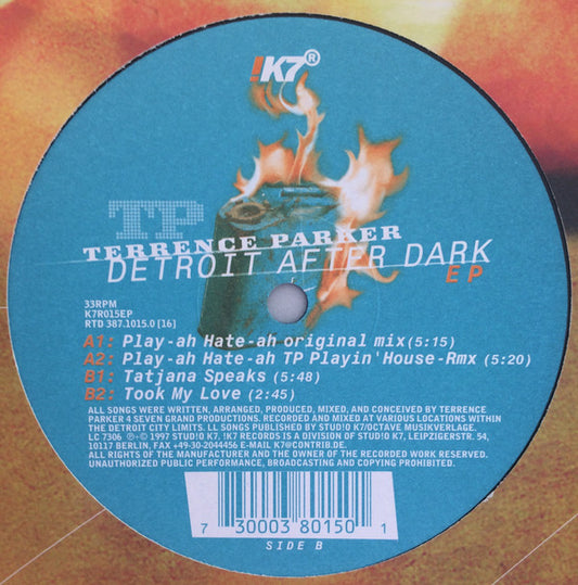 Terrence Parker : Detroit After Dark EP (12", EP)