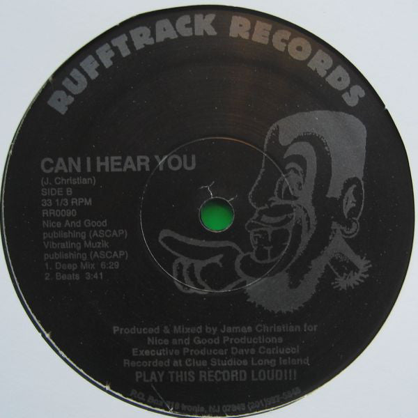 James Christian : Can I Hear You (12")