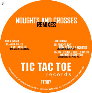 Various : Noughts And Crosses (Remixes) (12")