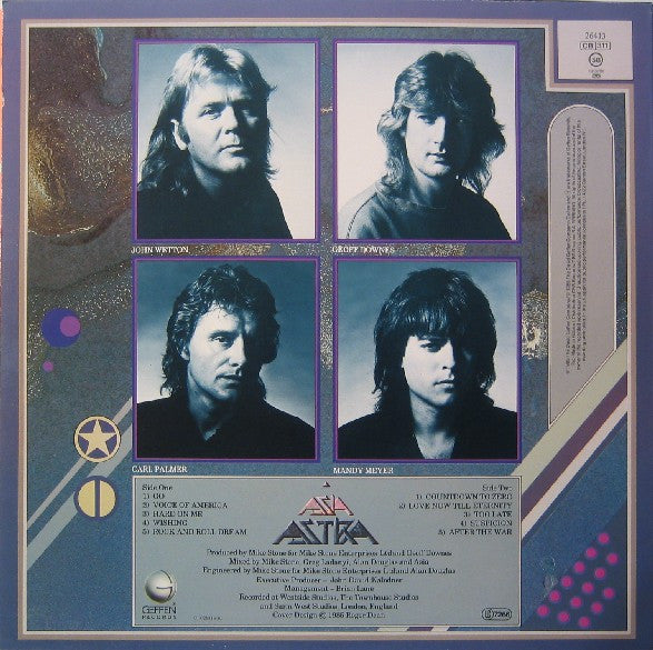 Asia (2) : Astra (LP, Album)