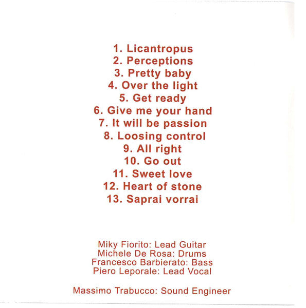 Fil Di Ferro : It Will Be Passion (CD, Album)