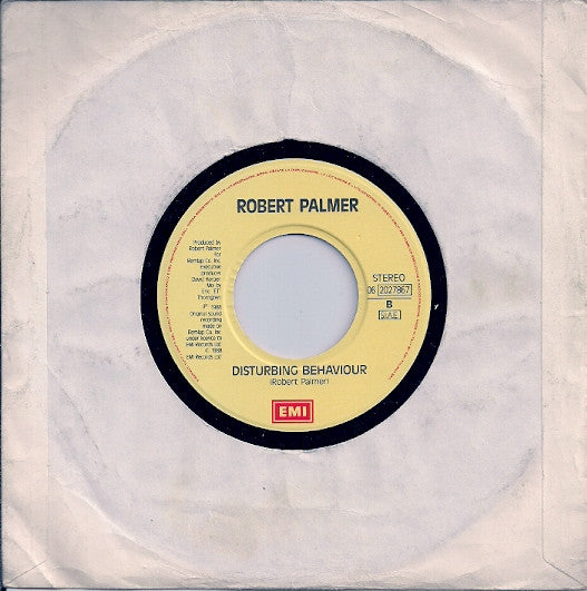 Robert Palmer : She Makes My Day (7")