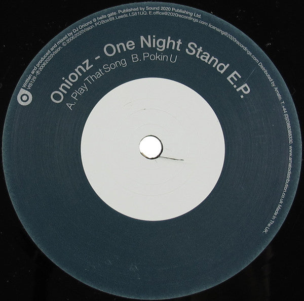 Onionz : One Night Stand EP (12", EP)