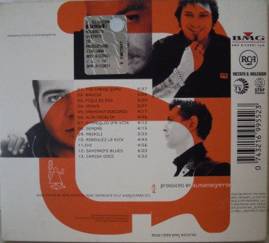 Almamegretta : 4/4 Quattro/Quarti (CD, Album, Dig)