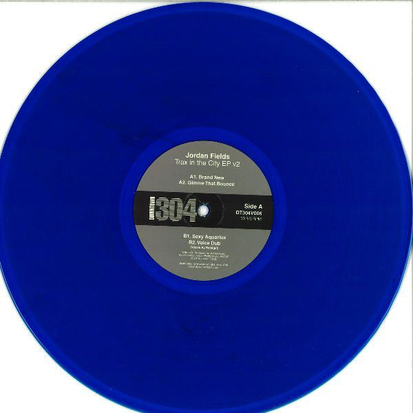 Jordan Fields : Trax In The City EP v2 (12", EP, Ltd, Blu)