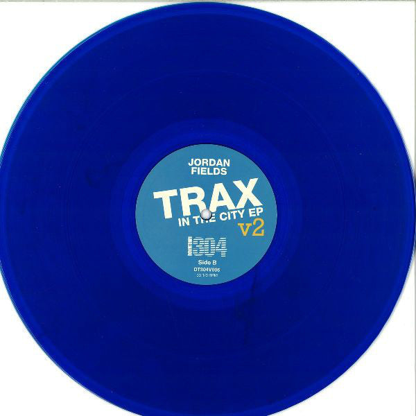 Jordan Fields : Trax In The City EP v2 (12", EP, Ltd, Blu)