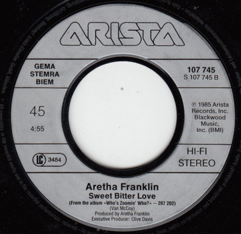 Aretha Franklin : Who's Zoomin' Who (7", Single)