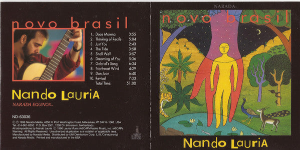 Nando Lauria : Novo Brasil (CD, Album)