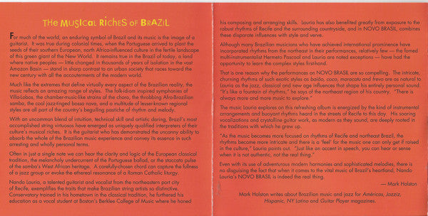 Nando Lauria : Novo Brasil (CD, Album)