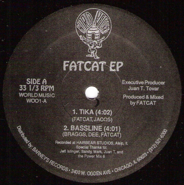 Fatcat : Fatcat EP (12", EP)