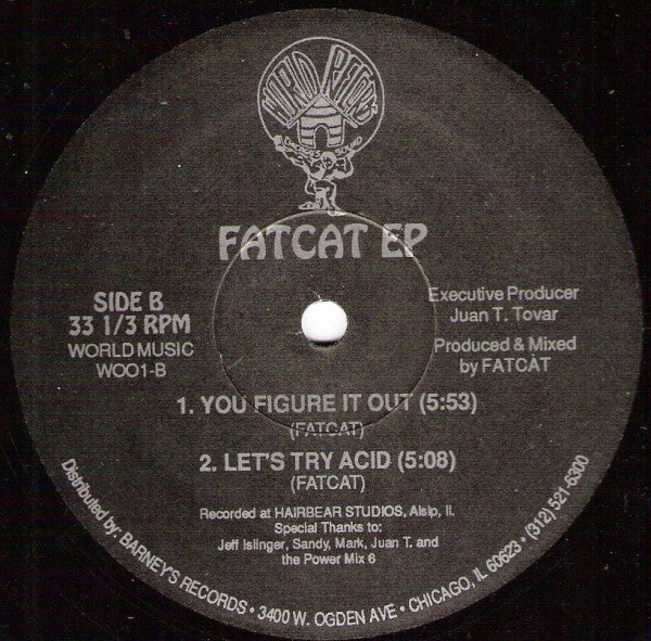 Fatcat : Fatcat EP (12", EP)