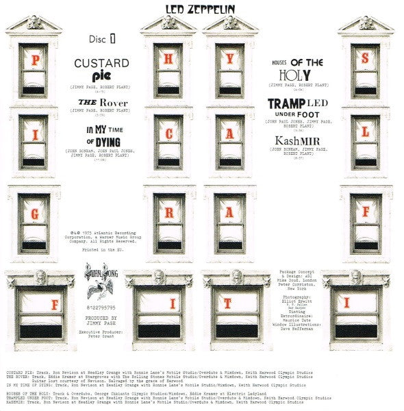 Led Zeppelin : Physical Graffiti (2xCD, Album, RE, RM, RP)