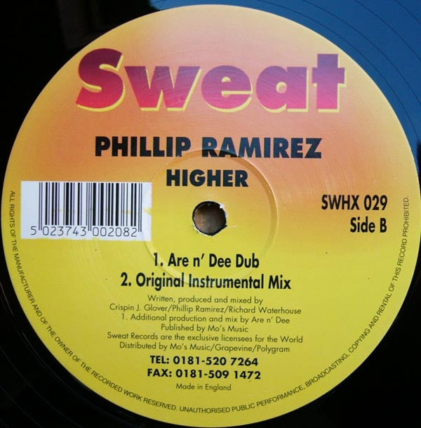 Phillip Ramirez : Higher (2x12", Ltd)