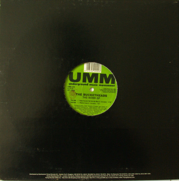 The Bucketheads : The Bomb EP (12", EP)