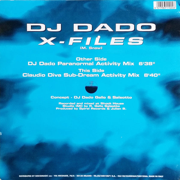 DJ Dado : X-Files (12")