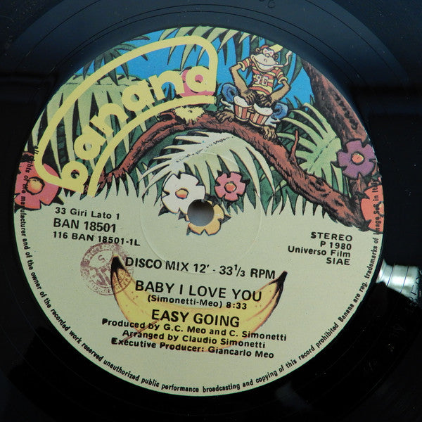 Easy Going : Baby I Love You (12")