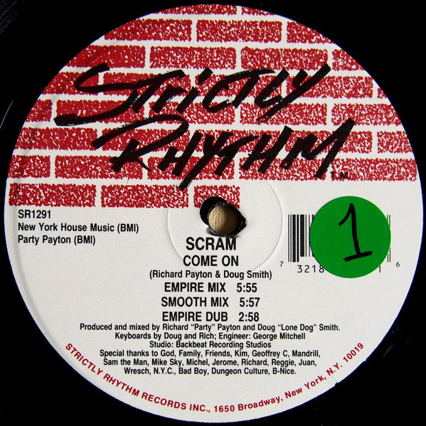 Scram (3) : Lead Me / Come On (12")