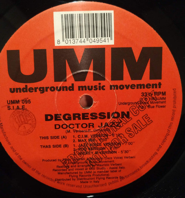 Degression : Doctor Jazz (12")