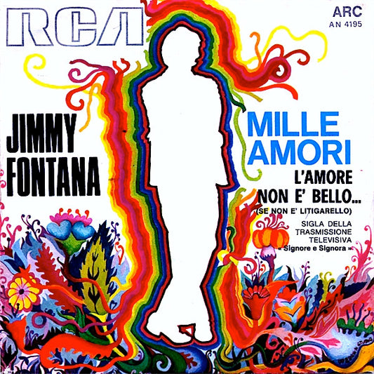 Jimmy Fontana : Mille Amori  (7", Mono, RE)