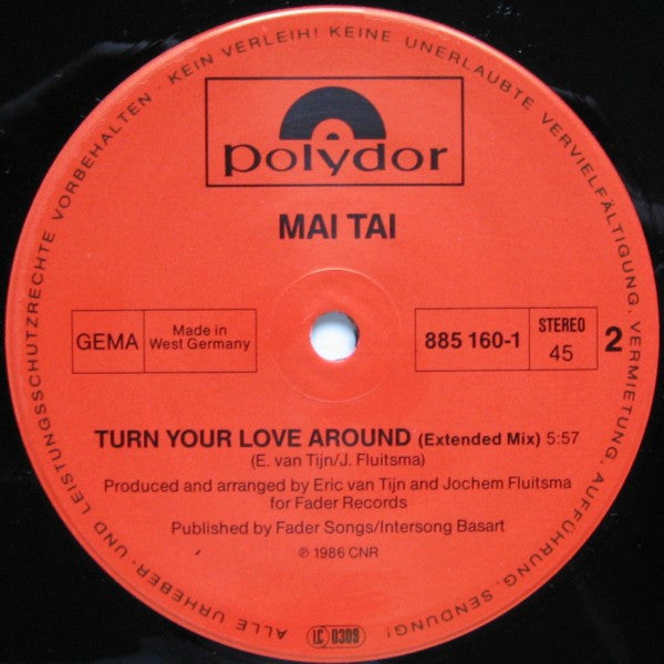 Mai Tai : Turn Your Love Around (12", Maxi)