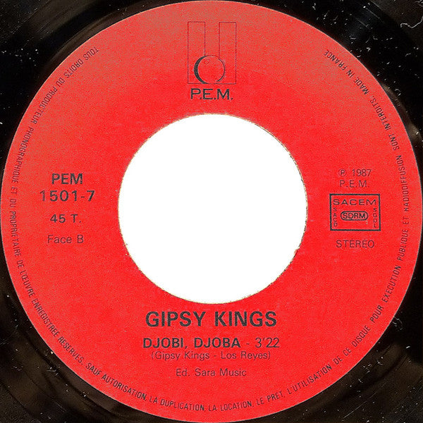 Gipsy Kings : Djobi-Djoba / Bamboléo (La Nouvelle Version) (7", Single)