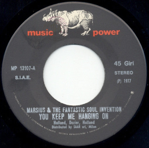 Marsius & The Fantastic Soul Invention : You Keep Me Hanging On (7")