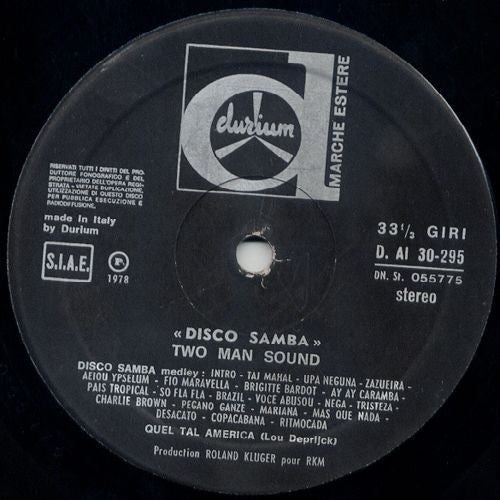 Two Man Sound : Disco Samba (LP)