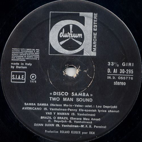 Two Man Sound : Disco Samba (LP)