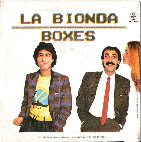 La Bionda : Boxes (7")