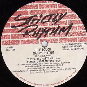 Def Touch : What Is H.O.U.S.E. / Nasty Rhythm (12")