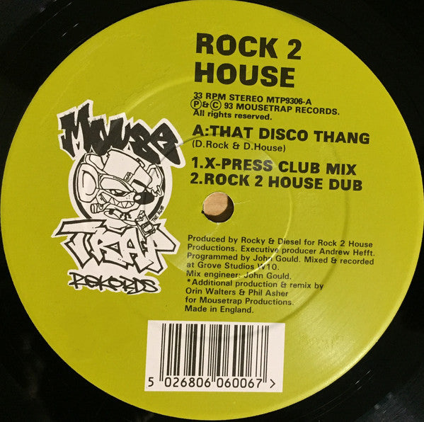 Rock 2 House : That Disco Thang (12")