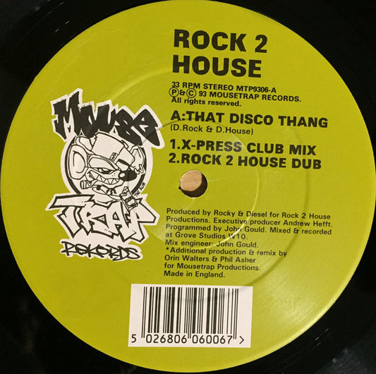 Rock 2 House : That Disco Thang (12")