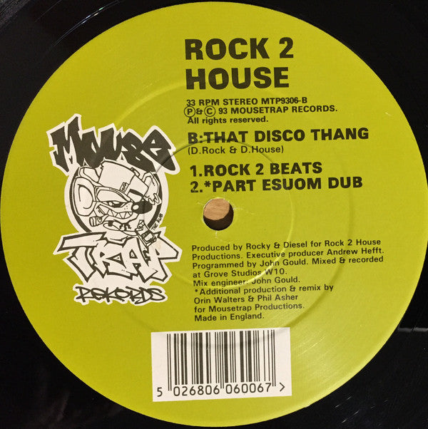 Rock 2 House : That Disco Thang (12")