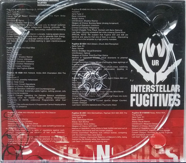 UR* : Interstellar Fugitives 2 - Destruction Of Order (2xCD, Comp, Dig + DVD)