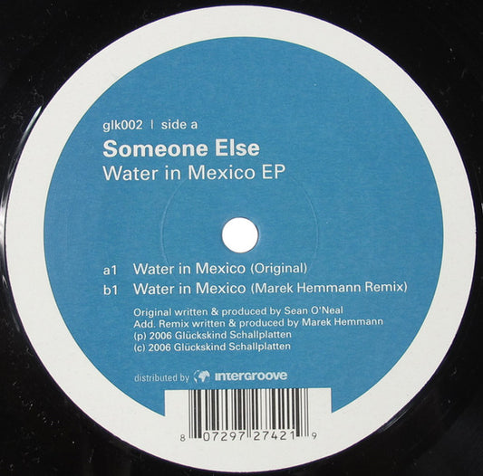 Someone Else (2) : Water In Mexico EP (12", EP)