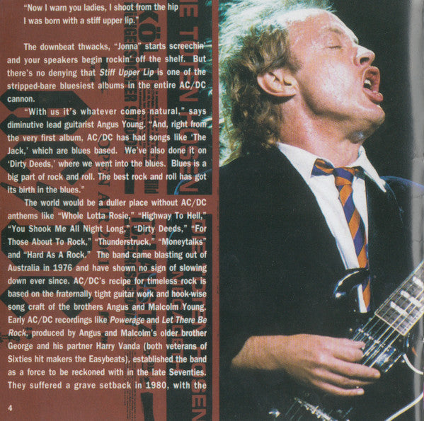 AC/DC : Stiff Upper Lip (CD, Album, Enh, RE, RM)