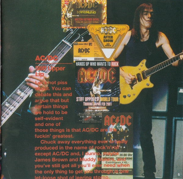 AC/DC : Stiff Upper Lip (CD, Album, Enh, RE, RM)