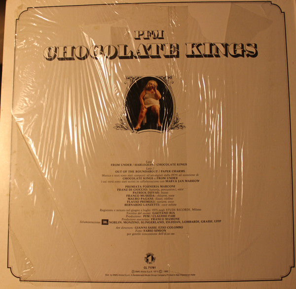 Premiata Forneria Marconi : Chocolate Kings (LP, Album, RE)