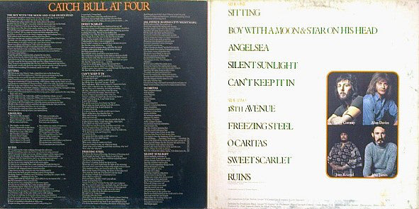 Cat Stevens : Catch Bull At Four (LP, Album, Gat)