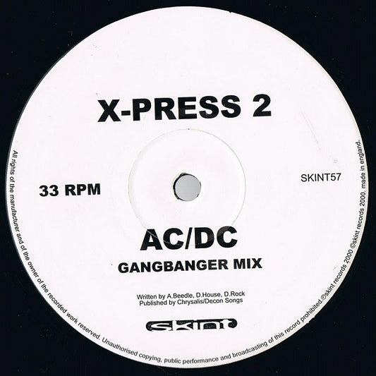 X-Press 2 : AC/DC (12", Single)