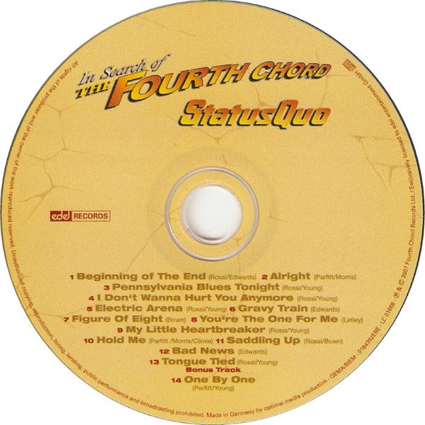Status Quo : In Search Of The Fourth Chord (CD, Album, RE)