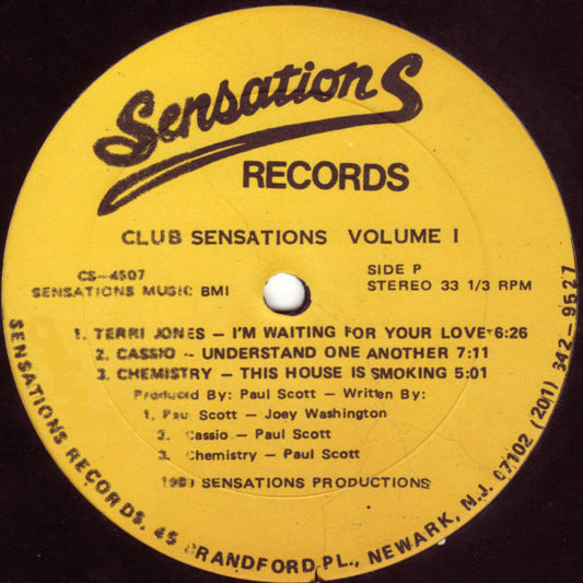 Various : Club Sensations Volume 1 (12")